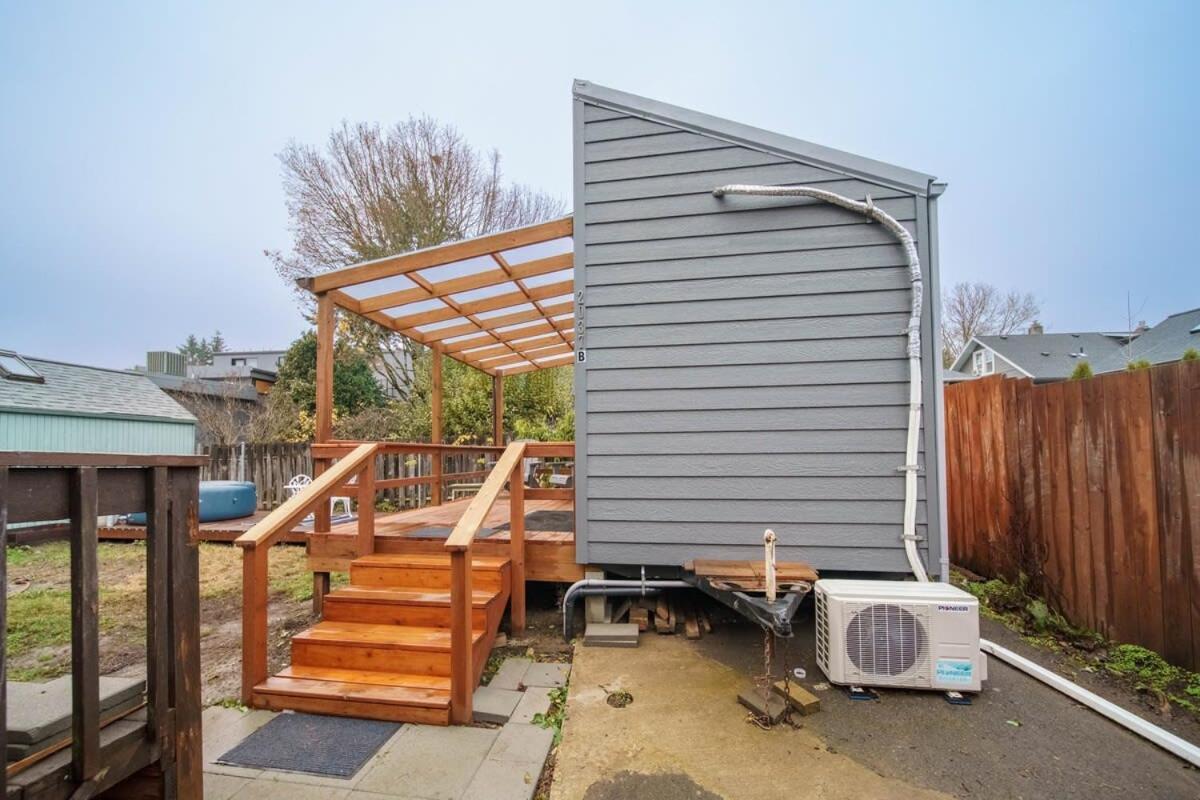 #Stayinmydistrict Overlook Backyard Tiny Suite Portland Exteriér fotografie